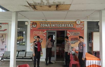 Satgas Preventif OMB  Polres BS ,  Patroli ke Kantor Penyelenggara Pemilu 2024. Mewujudkan Kamtibmas yang Kondusif di Seputaran Kantor KPU dan Bawaslu Serta Gudang Logistik KPU, Polres BS Patroli Guna 