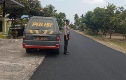 Polsek Seginim Patroli Presisi Antisipasi Tindak Pidana 3C Jelang Pemilu 2024