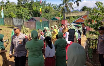 Kapolsek Lebong Utara Hadiri Kegiatan Kodam II/Sriwijaya di SDN 09 Lebong
