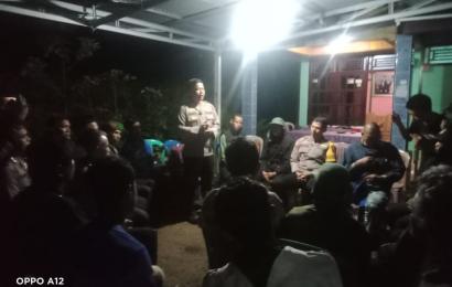 Wakapolres Lebong Hadiri Launching Alarm Sistem Kentongan Bambu di Desa Mangkurajo