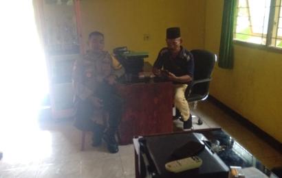 Polres BS, Giatkan Cooling System di Desa Durian Sebatang Wujudkan Kamtibmas Yang Kondusif