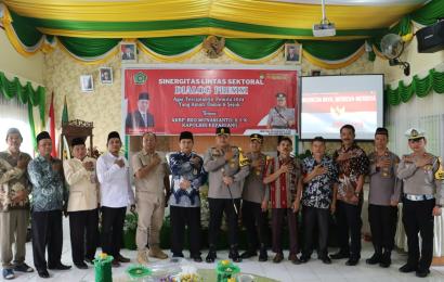 Pererat Silahturahmi, Kapolres Kepahiang Kunjungi Kantor Kemenag Kepahiang dan Pondok Pesantren Darusallam 
