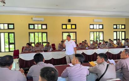 Hindari Penyalahgunaan Narkoba, Polres Seluma Gelar Sosialisasi Penyalahgunaan Narkoba kepada Personel