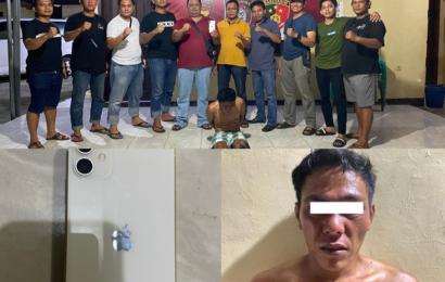 Pembegal Hp Iphone Karyawan Indomaret Ditangkap Polsek Gading Cempaka