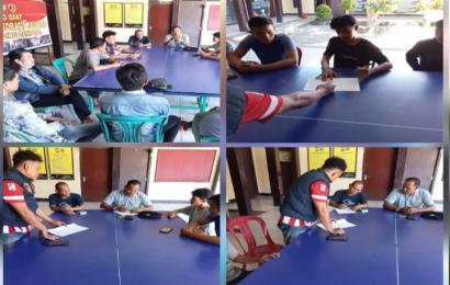 Bhabinkamtibmas Polsek Gading Cempaka Gelar Restorative Justice Kasus Selisih Paham Warga Binaannya 