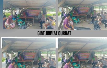 Mendengar Keluhan Warga Binaan Secara Langsung, Polsek Kota Manna Gelar Jumat Curhat