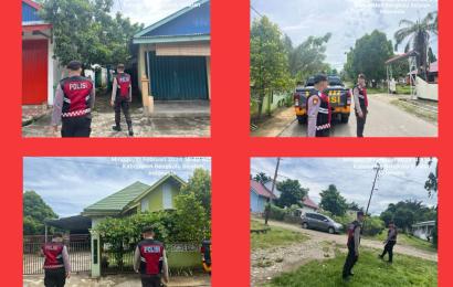 Cegah Gangguan Kamtibmas Unit Patroli Sat Samapta Polres BS Lakukan Sambang Dialogis