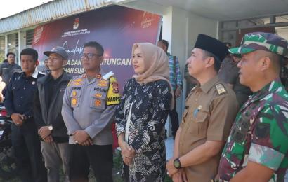 Kapolres Bengkulu Selatan Hadiri Serta Kawal Ketat Pelepasan Distribusi Logistik Pemilu Tahun 2024