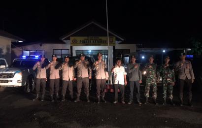 Kapolsek Ketahun Laksanakan Blue Sky Patroli Jelang Pemilu 2024