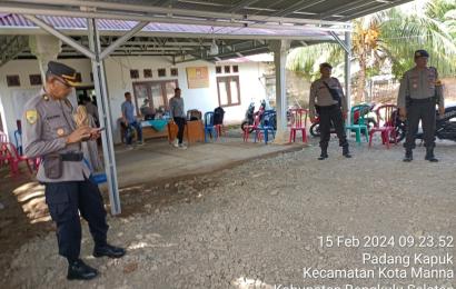 Satgas Preventif OMB Polres BS, Patroli ke PPK di Wilayah Hukum Polres Bengkulu Selatan 