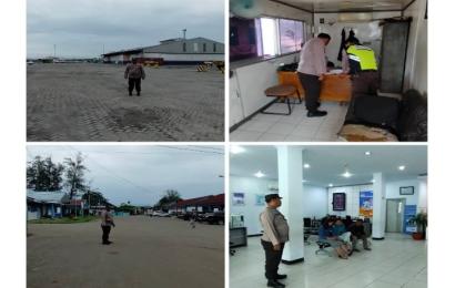 Polsek KSKP Pulau Baai Laksanakan Patroli Siang, Sambangi Objek Vital