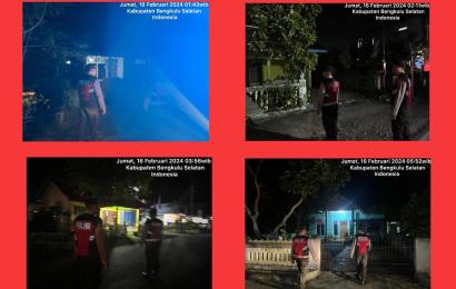 Bengkulu Selatan - Unit Patroli Sat Samapta Polres Bengkulu Selatan, melaksanakan kegiatan patroli rutin dan sambang dialogis dengan warga diwilayah hukum Polres BS dan sekitarnya.  Aiptu Febri Herawan Bersama anggota Briptu Logi dan Bripda Zacki L melaksanakan Patroli dan Sambang dengan warga di seputaran kabupaten Bengkulu Selatan, Jumat (16/02/2024)  AIPTU Febri Herawan mengungkapkan dengan melaksanakan kegiatan patroli dan sambang dengan warga untuk menjalin kedekatan warga dengan Polri.  Dalam Kegiatan