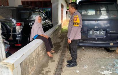 Bhabinkamtibmas Polsek Pino Sambang Dialogis