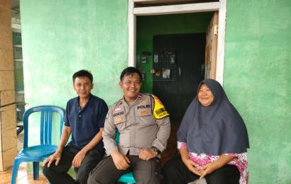 Wujudkan Kamtibmas yang Kondusif, Kanit Binmas   Polsek Pino Raya Sambang Dialogis Warga Binaannya 