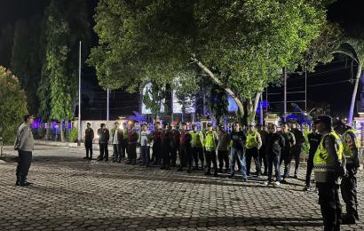 Polres BS KRYD Malam Minggu Wujudkan Kamtibmas yang Kondusif
