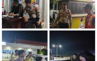 Sambangi Petugas Parkir, Sat Samapta Polresta Sampaikan Imbauan Kamtibmas