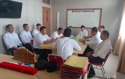 Polres Seluma Gelar Analisa dan Evaluasi Kinerja Sat Reskrim Bulan Februari 2024