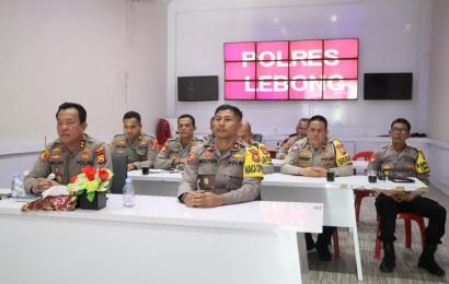 Kapolres Lebong Ikuti Zoom Meeting Rapat Lanjutan Rencana Kontijensi Aman Nusa I, Tentang Penanganan Konflik Sosial