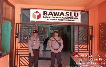 Satgas Preventif OMB Polres BS, Patroli ke PPK di Wilayah Hukum Polres Bengkulu Selatan 