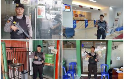 Pamobvit Sat Samapta Polresta Bengkulu Laksanakan Pengamanan
