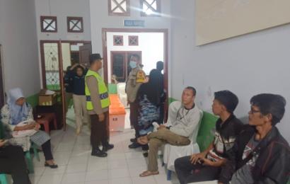 Kapolsek Sukaraja Melaksanakan Patroli di PPK Wilkum Polsek Sukaraja