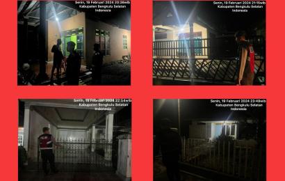 Cegah 3C, Unit Patroli Sat Samapta Polres BS Tingatkan Giat Patroli 