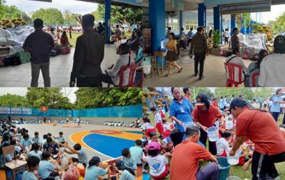 Sint Carolus Peringati Hari Peduli Sampah Nasional, Personel Polresta Bengkulu Lakukan Pengamanan