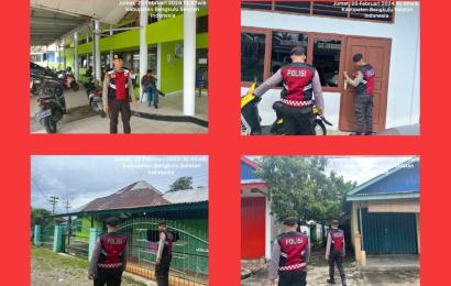 Unit Patroli Sat Samapta Tingkatkan Patroli Cegah 3C di Daerah Rawan