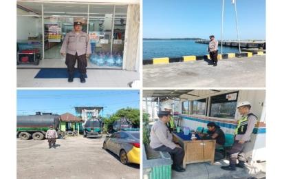 Bhabinkamtibmas Polsek KSKP Pulau Baai Patroli Siang Cegah Gangguan Kamtibmas 