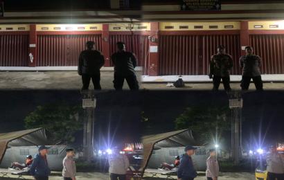 Patroli Keliling, Polsek Muara Bangkahulu Pastikan Kamtibmas Aman dan Kondusif