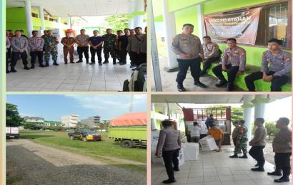 Polsek Pino Raya Kawal Pergeseran Logistik Pemilu dari PPK Kecamatan Pino Raya ke KPU 