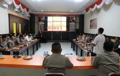 Bidkum Polda Bengkulu Gelar Sosialisasi UU RI Nomor 1 Tahun 2023 Tentang KUHP dan PKS di Polres BS  