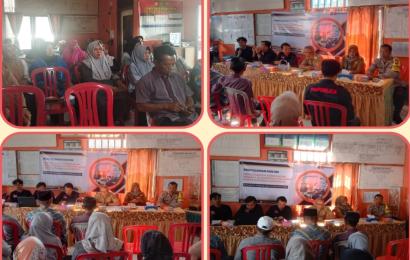 Bhabinkamtibmas Polsek Teluk Segara Hadiri  Penyuluhan Hukum di Kelurahan Teluk Segara 