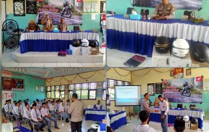 Sat Binmas Polresta Bengkulu Penyuluhan Kenakalan Remaja di SMA 06 Kota Bengkulu 