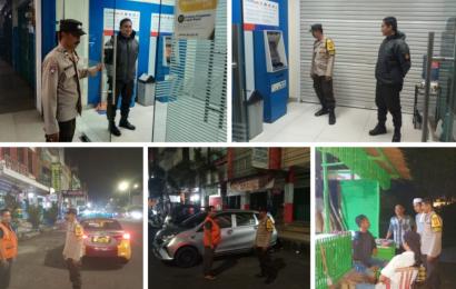 Rutinkan Patroli Malam Hari, Personel Polsek Ratu Samban Cek Objek Vital Cegah Gangguan Kamtibmas 