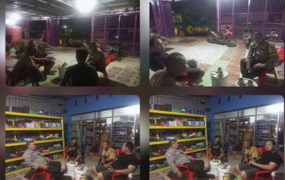 Pantau Sitkamtibmas, Polsek Muara Bangkahulu Patroli Sambang Warga Binaan