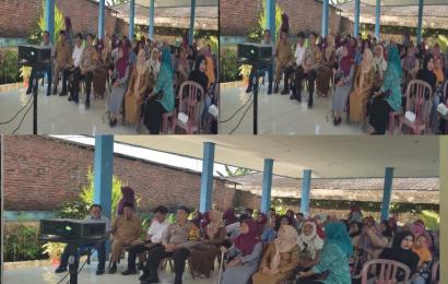 Bhabinkamtibmas, Hadiri Pengkajian Data dan Demografi Status Kesehatan oleh Stikes Bakti 