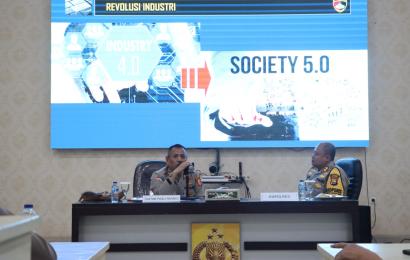 Polres Kepahiang Terima Tim Puslitbang Polri dalam Rangka Strategi Pengembangan SDM Polisi Siber 