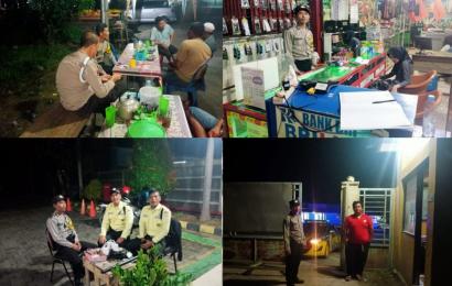 Patroli Malam Hari, Polsek Kampung Melayu Sambang Kamtibmas