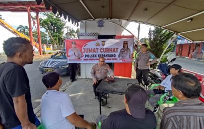 Jumat Curhat, Polsek Kepahiang Dengarkan Keluhan Masyarakat