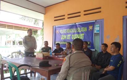 Kapolres Bengkulu Selatan Jaring Aspirasi dan Masukan Dari Warga Sindang Bulan Kecamatan Seginim 