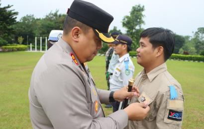 Kapolres Kepahiang Pimpin Apel Gelar Pasukan Operasi Keselamatan Nala 2024