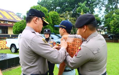 Polres Lebong Apel Gelar Pasukan Ops Keselamatan Nala 2024