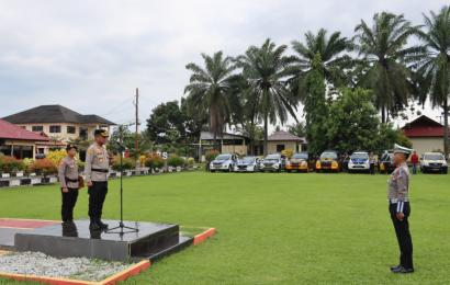 Kapolres BS Pimpin Apel Gelar Pasukan Keselamatan Nala I Tahun 2024