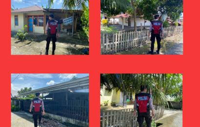 Sat Samapta Polres BS Cegah 3C Lakukan Patroli Rutin  di Wilkum 