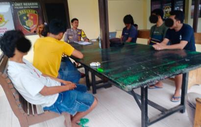 Bhabinkamtibmas Polsek Kota Manna Melaksanakan Problem Solving Dugaan Pengerusakan Kendaraan
