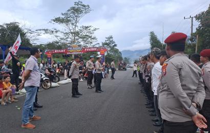 Open Road Race Championship Piala Kapolres Lebong Sukses Digelar