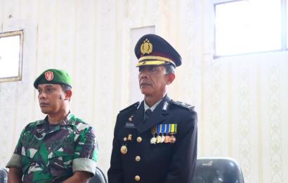Kabagren Polres Lebong Hadiri Pelantikan PAW Anggota DPRD Lebong