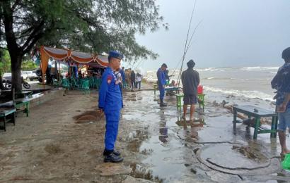 Kasat Polairud Pengamanan Lomba Mancing Dilaut Pantai Pasar Bawah
