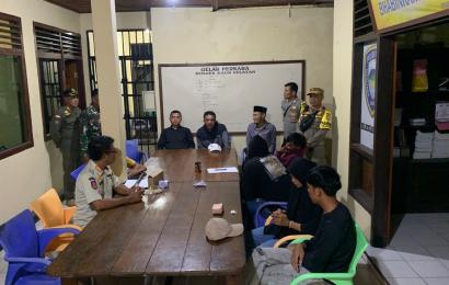 Razia Gabungan Sat Pol PP dan Polsek Kaur Selatan Amankan 4 Remaja dan 1 Pasang Bukan Muhrim 